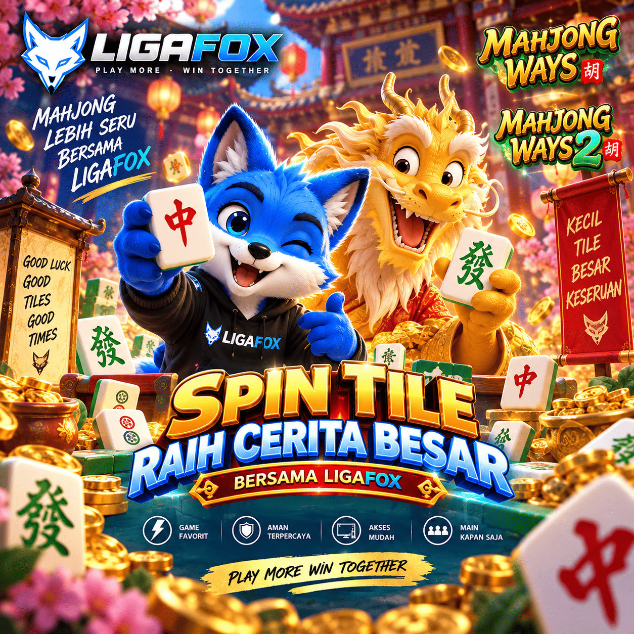 Ilustrasi visual pendukung halaman parlay